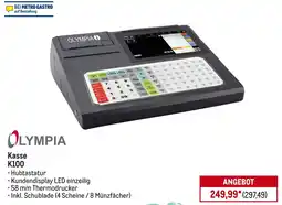 METRO OLYMPIA Kasse K100 Angebot