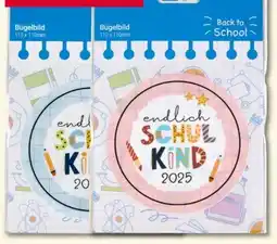 Woolworth Bügelbilder Schulkind Angebot