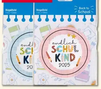 Woolworth Bügelbilder Schulkind Angebot