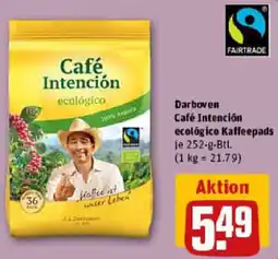 REWE Darboven Café Intención ecológico Kaffeepads Angebot