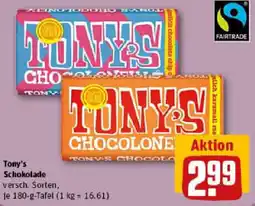 REWE Tony's Schokolade Angebot
