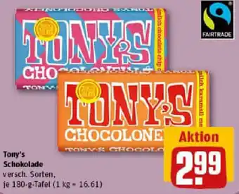 REWE Tony's Schokolade Angebot