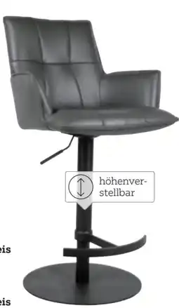 XXXLutz Novel Leder-Barhocker Angebot