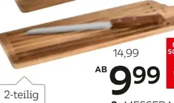XXXLutz Homeware Brotmesser mit Holzbrett Angebot