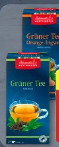 Aldi Nord Westminster Tea Grüner Tee Angebot