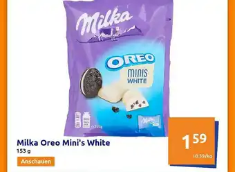 Action Milka Oreo Mini's White Angebot