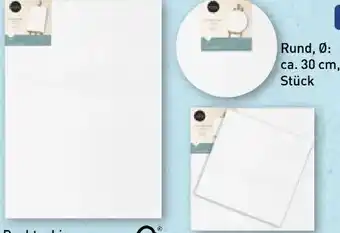 Aldi Nord Home Creation Blanko-Leinwand Angebot
