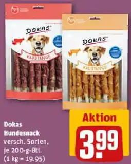 REWE Dokas Hundesnack Angebot