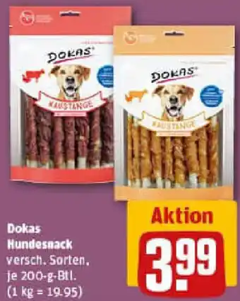 REWE Dokas Hundesnack Angebot