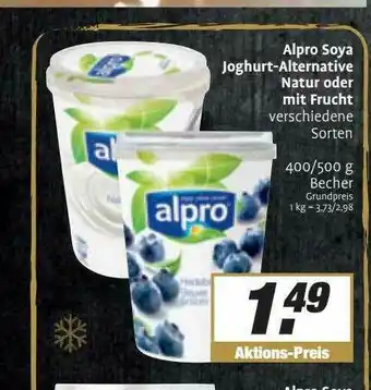 E-Center Alpro Soya Joghurt-alternative Natur Oder Mit Frucht Angebot