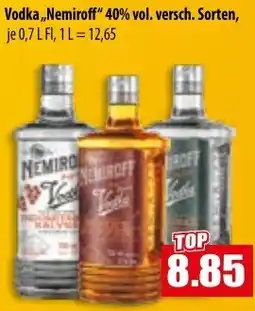 Mix Markt Vodka ,,Nemiroff" Angebot
