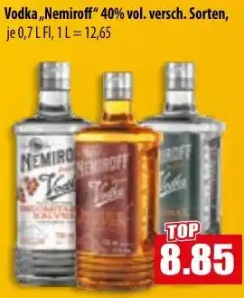 Mix Markt Vodka ,,Nemiroff" Angebot