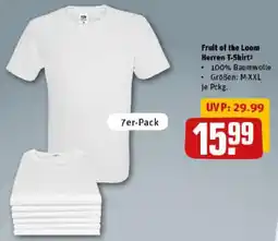 REWE Fruit of the Loom Herren T-Shirts Angebot