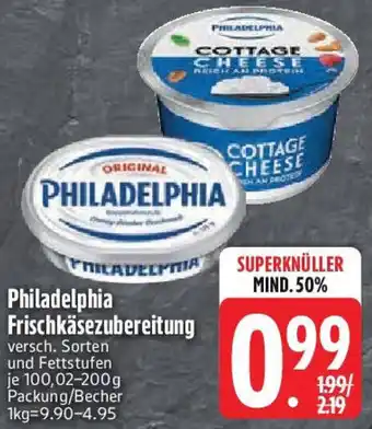 Edeka Philadelphia Frischkäsezubereitung Angebot