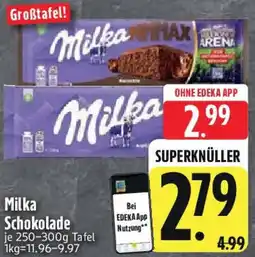 Edeka Milka Schokolade Angebot