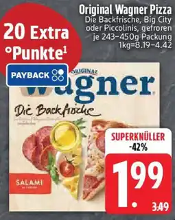 Edeka Original Wagner Pizza Angebot
