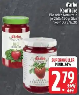 Edeka d'arbo Konfitüre Angebot