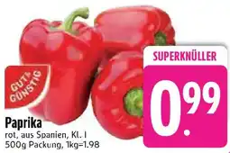 Edeka Gut & Günstig Paprika Angebot
