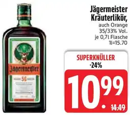 Edeka Jägermeister Kräuterlikör Angebot