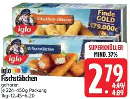 Edeka iglo Fischstäbchen Angebot