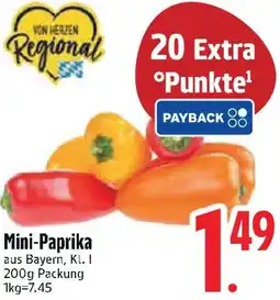 Edeka Mini-Paprika Angebot