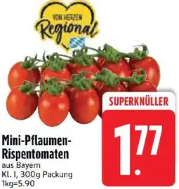 Edeka Mini-Pflaumen Rispentomaten Angebot