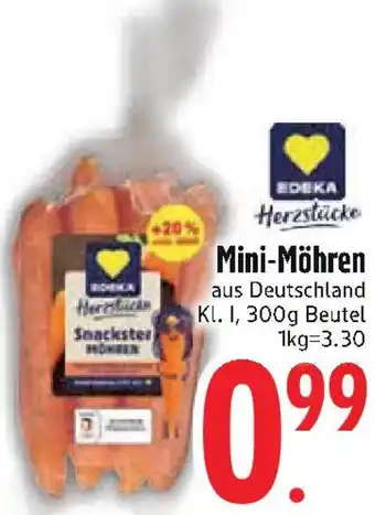 Edeka EDEKA Herzstücke Mini-Möhren Angebot