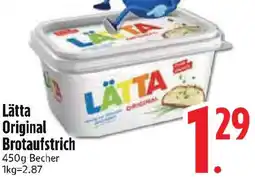 Edeka Lätta Original Brotaufstrich Angebot