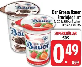 Edeka Der Grosse Bauer Fruchtjoghurt Angebot