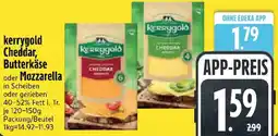 Edeka kerrygold Cheddar, Butterkäse oder Mozzarella Angebot