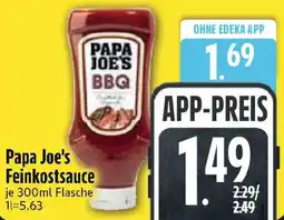 Edeka Papa Joe's Feinkostsauce Angebot