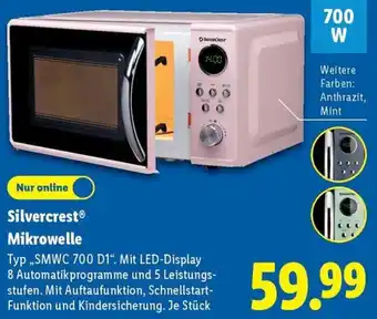 Lidl Silvercrest Mikrowelle Angebot
