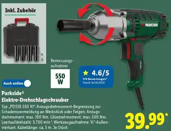 Lidl Parkside Elektro-Drehschlagschrauber Angebot