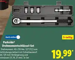 Lidl Parkside Drehmomentschlüssel-Set Angebot