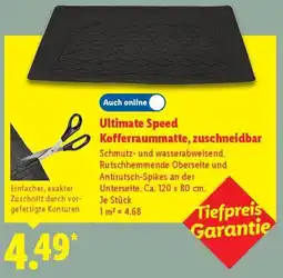 Lidl Ultimate Speed Kofferraummatte, zuschneidbar Angebot