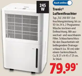 Lidl Tronic Luftentfeuchter Angebot