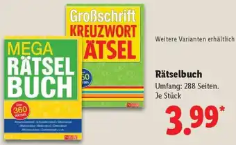 Lidl Rätselbuch Angebot