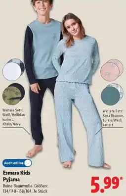 Lidl Esmara Kids Pyjama Angebot
