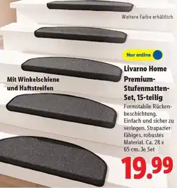 Lidl Livarno Home Premium Stufenmatten Set, 15-teilig Angebot