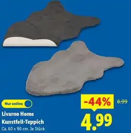 Lidl Livarno Home Kunstfell-Teppich Angebot