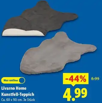 Lidl Livarno Home Kunstfell-Teppich Angebot