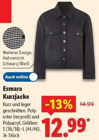 Lidl Esmara Kurzjacke Angebot