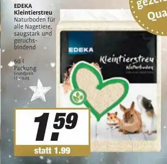 E-Center Edeka Kleintierstreu Angebot