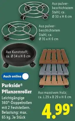 Lidl Parkside Pflanzenroller Angebot