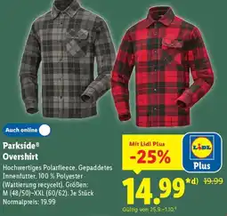 Lidl Parkside Overshirt Angebot