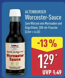 Aldi Nord Worcester-sauce Angebot