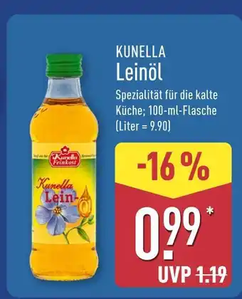 Aldi Nord Knuella leinöl Angebot