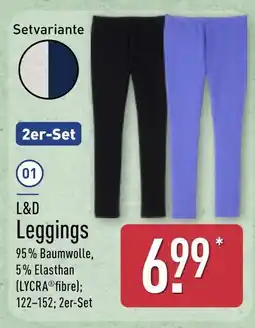 Aldi Nord L&d leggings Angebot