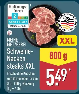Aldi Nord Meine metzgerei schweinenachensteaks Angebot