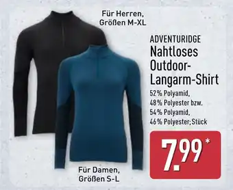 Aldi Nord Adventuridge nahtloses outdoor-langarm-shirt herren Angebot